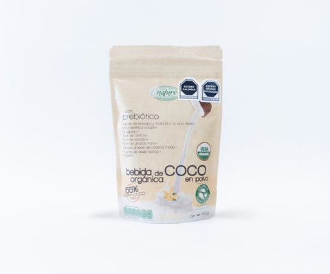 Bebida de Coco Orgánica sabor Vainilla 150 gr